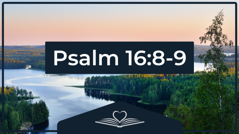 Psalm 16:8-9 NRSV