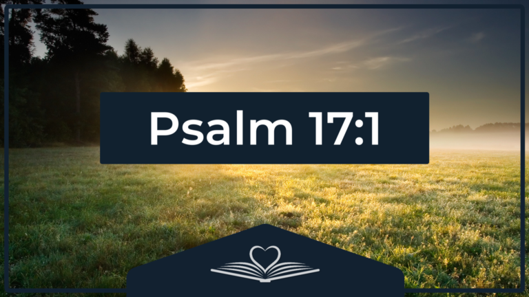 Psalm 17:1 NRSV