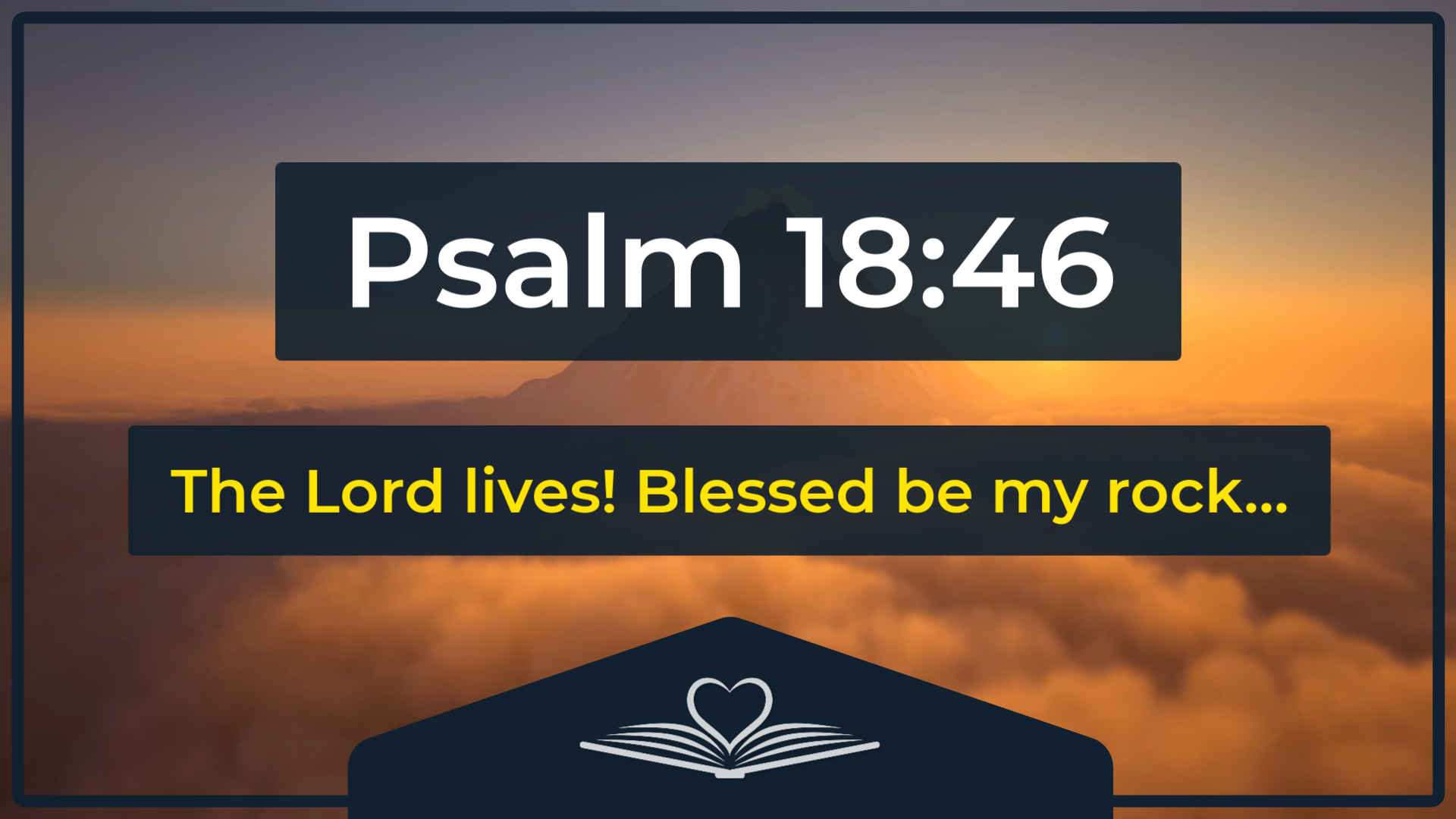 PSALM 63 - Comfort and Assurance in God’s Presence